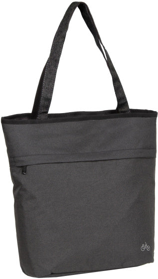 Load image into Gallery viewer, Bike drops shopper fietstas nylon 21l zwart