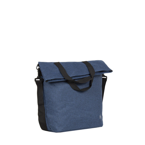 Load image into Gallery viewer, Bike drops shopper fietstas met schouderhengsel nylon 12l navy