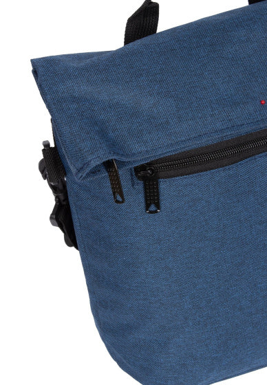 Load image into Gallery viewer, Bike drops stuurtas met schouderhengsel nylon 6l navy