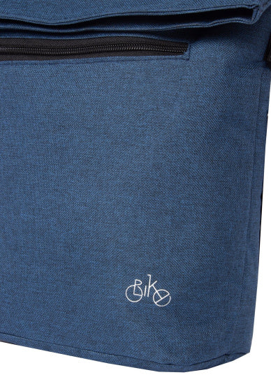 Load image into Gallery viewer, Bike drops stuurtas met schouderhengsel nylon 6l navy