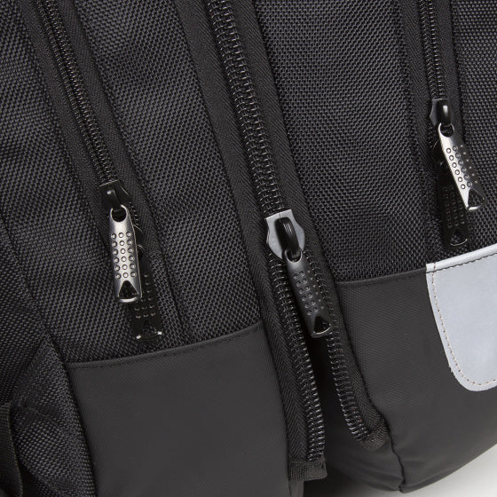 Load image into Gallery viewer, Bike wave fietsrugzak dubbele fietstas nylon 20l zwart