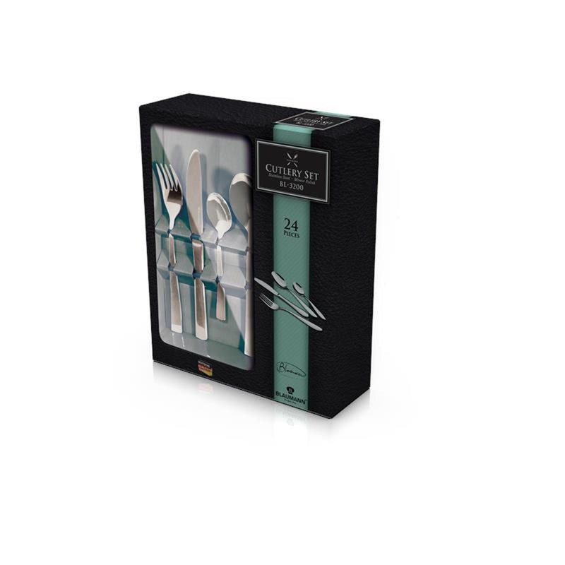 Load image into Gallery viewer, Blaumann bestekset 24dlg rvs mirror