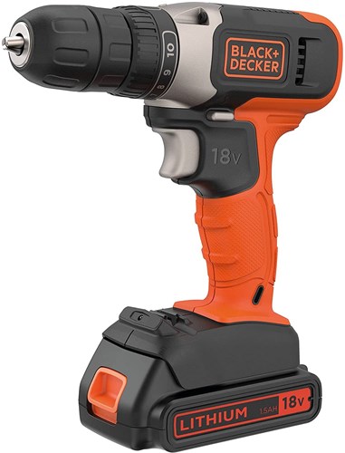 Load image into Gallery viewer, Black+decker bcd001c1 | 18v 1x 1.5ah schroefboormachine - bcd001c1-qw