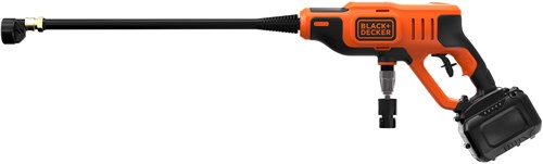 Afbeelding laden in galerijviewer, Black+decker bcpc18b-xj 18v hogedrukreiniger (oranje zwart, accu en oplader niet inbegrepen)