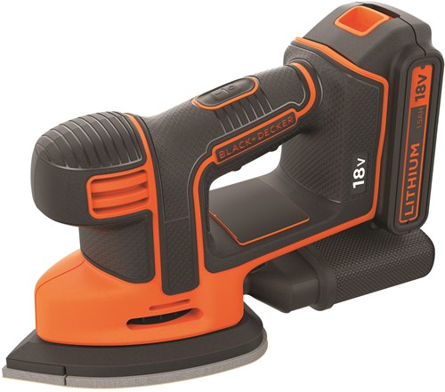 Load image into Gallery viewer, Black+decker bdcds18 18v 1x 1.5ah mouse detailschuurmachine - bdcds18-qw