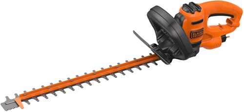 Laden Sie das Bild in Galerie -Viewer, Black+decker heggenschaar behts301 (oranje zwart, met extra zaagblad voor verhoogde snoeicapaciteit)