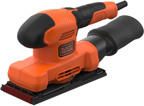 Afbeelding laden in galerijviewer, Black+decker 150w 1 3 vel vlakschuurmachine bew220-qs (oranje zwart)
