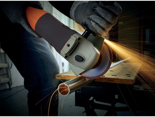 Load image into Gallery viewer, Black+decker kg1202 1200w 125mm haakse slijper | 125mm beschermkap | zijhandgreep - kg1202-qs