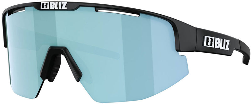 Cargue la imagen en el visor de la galería, Bliz matrix small smoke w ice blue multi - sports glasses