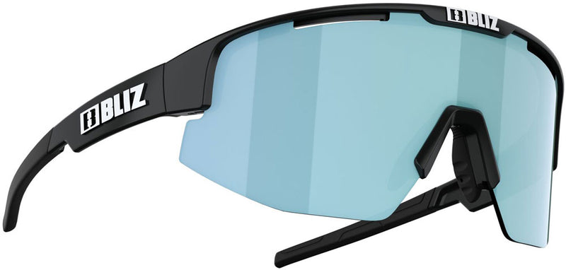 Cargue la imagen en el visor de la galería, Bliz matrix small smoke w ice blue multi - sports glasses