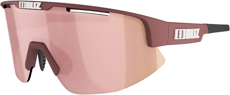Load image into Gallery viewer, Bliz matrix small brown w rose multi - sports glasses