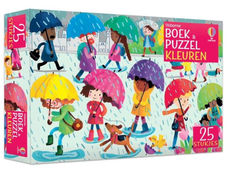 Load image into Gallery viewer, Usborne boek puzzel - kleuren