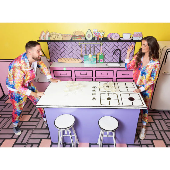 Load image into Gallery viewer, Boland Disco dude trainingspak heren multicolor maat L