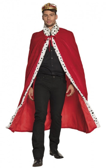 Load image into Gallery viewer, Boland Koningsmantel deluxe heren 130 cm rood