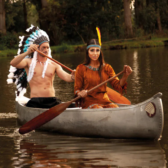 Load image into Gallery viewer, Boland Verkleedpak Indiaan Young Deer Dames Bruin Maat M