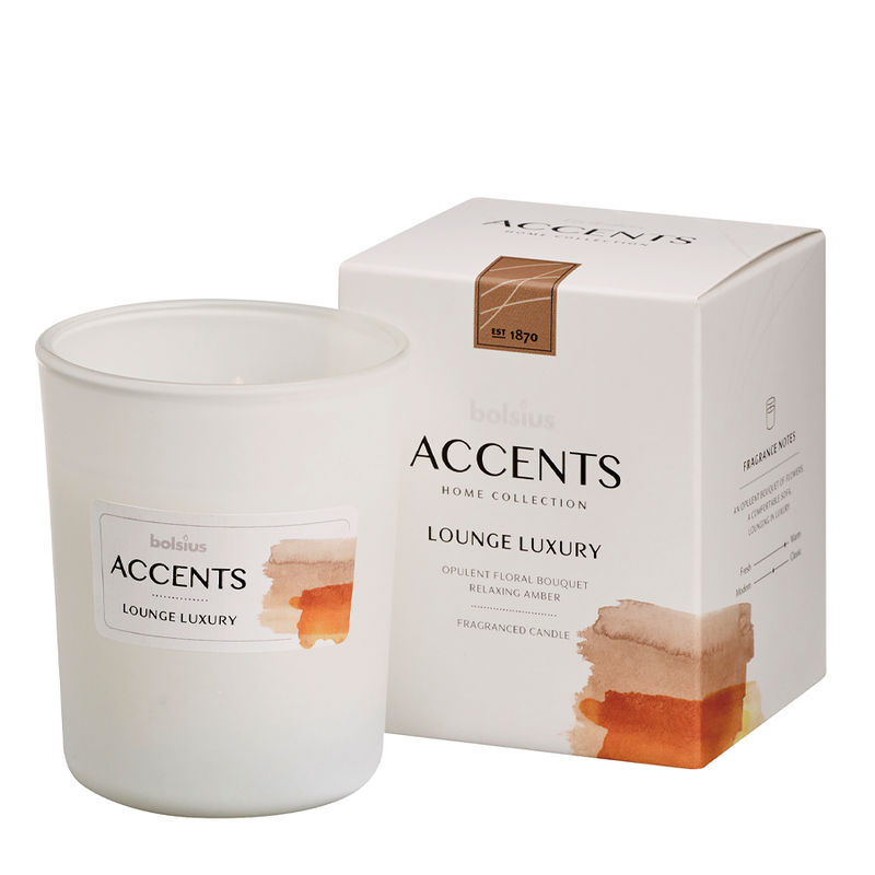 ギャラリービューアに画像をロードする, Bolsius geurglas accents lounge luxury 92 76mm