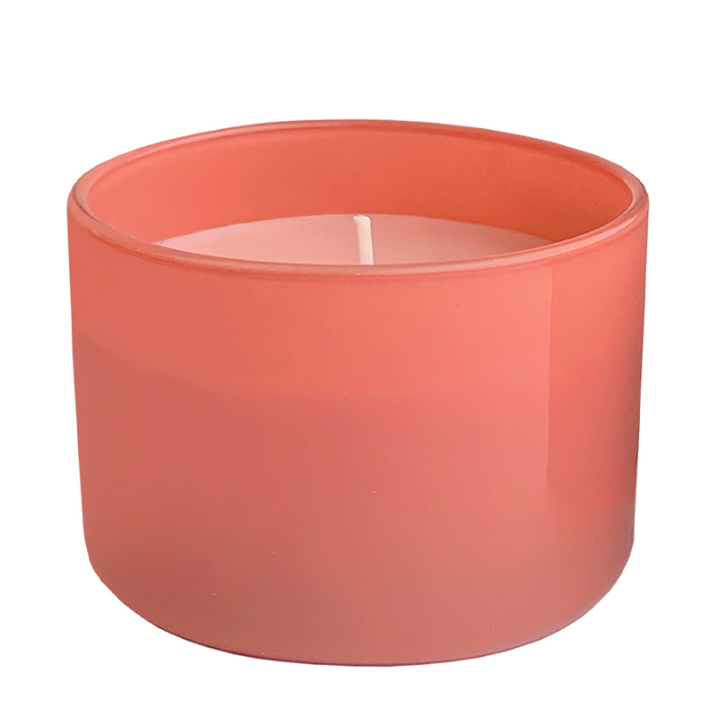 Cargue la imagen en el visor de la galería, Bolsius geurglas true love sunkiss orange white flowers 63 90mm