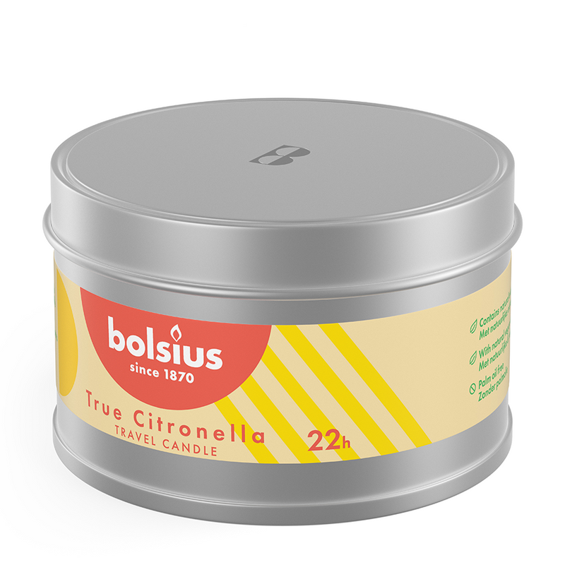 Load image into Gallery viewer, Bolsius outdoor blik true citronella 87 49mm