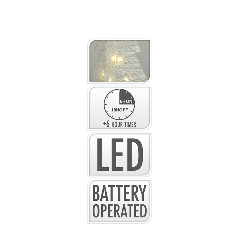 Load image into Gallery viewer, Boom vouwbaar wit led 20 leds 50cm