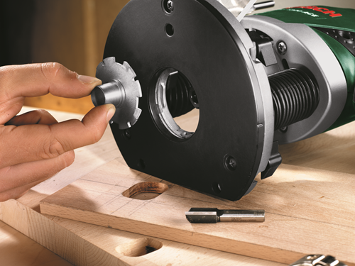 Load image into Gallery viewer, Bosch groen pof 1400 ace bovenfrees | 1400w - 060326c800