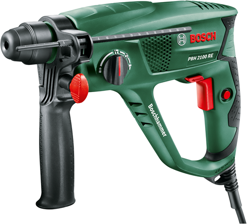 Afbeelding laden in galerijviewer, Bosch groen bosch pbh 2100 re 550 w 2300 rpm sds-plus