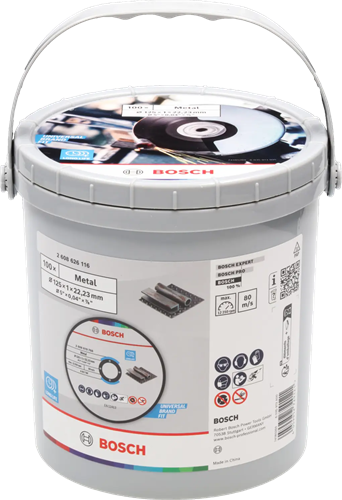 Load image into Gallery viewer, Bosch accessoires 100x doorslijpschijf standard metal 125x1x22.23 in emmer - 2608626116
