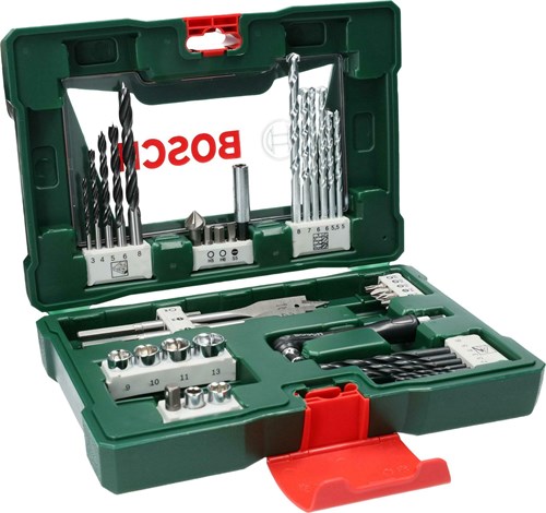 Load image into Gallery viewer, Bosch accessoires 41-delige v-line boren- en schroefbitset met multifunctionele bithouder - 2607017316