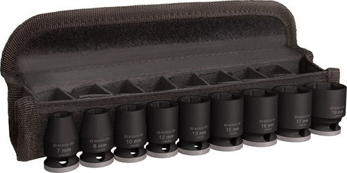 Chargez l'image dans la visionneuse de la galerie, Bosch accessoires bosch professional pro impact krachtdoppenset kort 3 8 9-delig - 2608003036