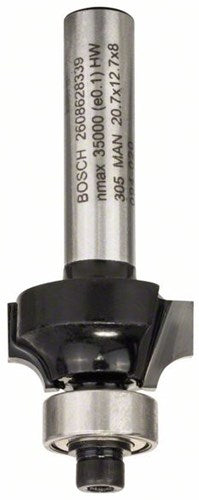 Load image into Gallery viewer, Bosch accessoires afrondprofielfrezen 8 mm, r1 4 mm, l 12,7 mm, g 53 mm 1st - 2608628339