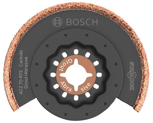 Load image into Gallery viewer, Bosch accessoires carbide-riff segmentzaagblad met smalle zaagsnede acz 70 rt5 - starlock | 2608661692 - 2608661692