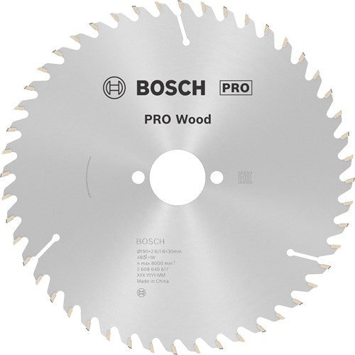 Load image into Gallery viewer, Bosch accessoires cirkelzaagblad optiline wood 190x30x2,6 mm, 48 1st - 2608640617