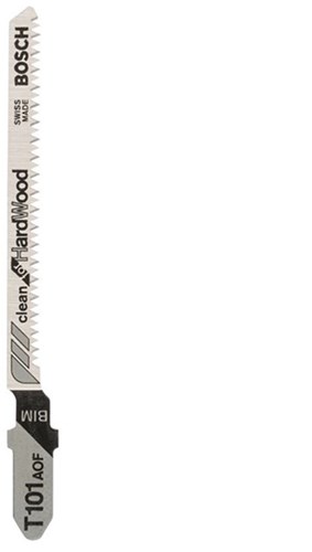 Afbeelding laden in galerijviewer, Bosch accessoires decoupeerzaagblad t 101 aof clean for hard wood 5st - 2608634233