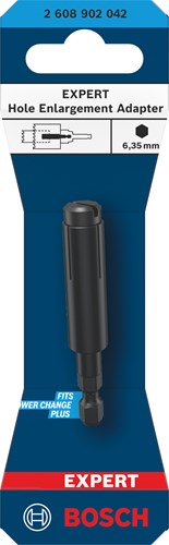 Afbeelding laden in galerijviewer, Bosch accessoires expert adapter voor gatvergroting | ø11 x zeskant 6,35 mm - 2608902042