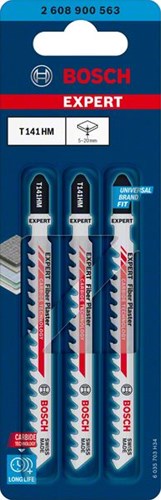 Afbeelding laden in galerijviewer, Bosch accessoires bosch expert 'fiber plaster' serie - decoupeerzaagblad - 100 mm - voor gipsplaat en cementvezel