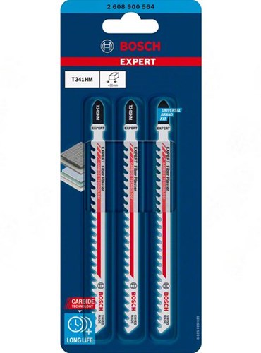 ギャラリービューアに画像をロードする, Bosch accessoires bosch expert fibre plaster - decoupeerzaagblad - 132mm - węglik spiekany - houtbewerking