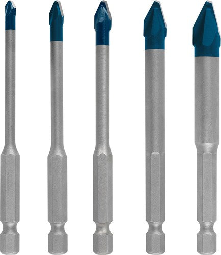 Afbeelding laden in galerijviewer, Bosch accessoires bosch expert tegelboorset 5-delige accessoireset: diameter mm: 6,0