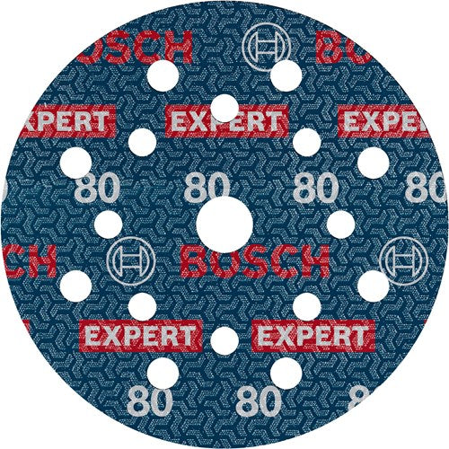Load image into Gallery viewer, Bosch accessoires expert schuurschijf o780 met film onderlaag, 125 mm, g80, 6x - 2608902400