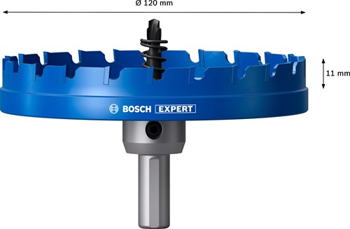 Laden Sie das Bild in Galerie -Viewer, Bosch accessoires expert sheet metal gatzaag 120 mm - 2608901451