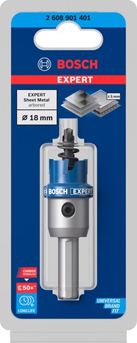 Afbeelding laden in galerijviewer, Bosch accessoires expert sheet metal | gatzaag | 18 mm - 2608901401