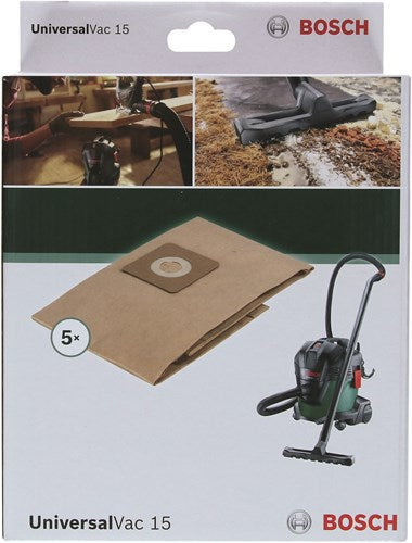 Afbeelding laden in galerijviewer, Bosch accessoires papieren filterzakken universalvac 15 - 2609256f32