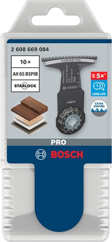 Afbeelding laden in galerijviewer, Bosch accessoires pro aii 65 bspib invalzaagblad | 65 x 40 mm | 10 stuks - 2608669084