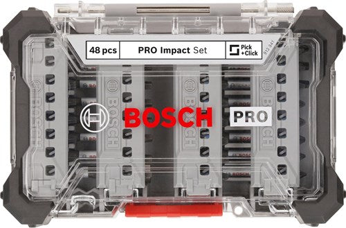 Laden Sie das Bild in Galerie -Viewer, Bosch accessoires bosch professional pro impact schroefbitset 48-delig - 2608521u88