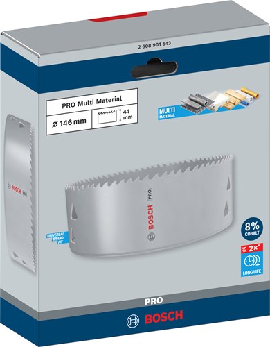 ギャラリービューアに画像をロードする, Bosch accessoires pro multi material gatzaag | 146 mm | met schroefdraad - 2608901543