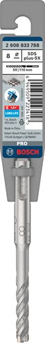Laden Sie das Bild in Galerie -Viewer, Bosch accessoires pro sds plus-5x hamerboor | 8 x 50 x 110 mm - 2608833788
