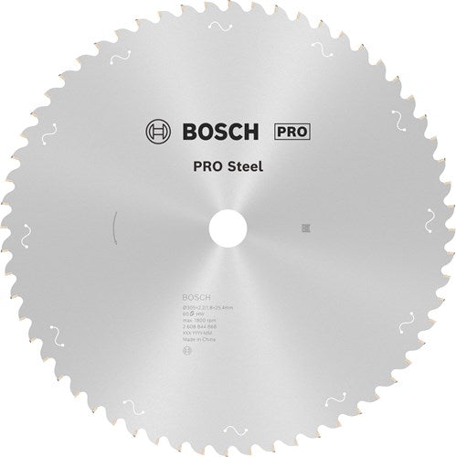 Load image into Gallery viewer, Bosch accessoires pro steel cirkelzaagblad voor gesnoerde machines | 305 x 2 |2 x 25 |4 mm | t60 - 2608844868