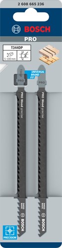 Afbeelding laden in galerijviewer, Bosch accessoires bosch pro wood precise t344dp blad 152mm 2st