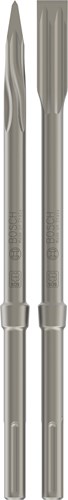 Load image into Gallery viewer, Bosch accessoires professionele sds-max beitelset | 2x rtec puntbeitel + 2x rtec platbeitel - 2607017368
