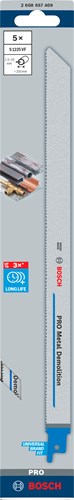 Afbeelding laden in galerijviewer, Bosch accessoires reciprozaagblad s 1225 vf heavy for metal 5st - 2608657409