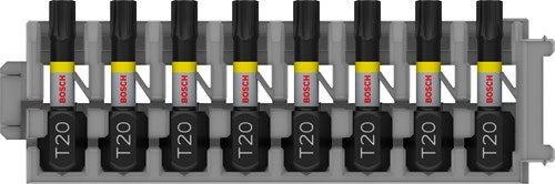 Load image into Gallery viewer, Bosch accessoires schroefbit impact control t20, 25 mm 8x - 2608522380