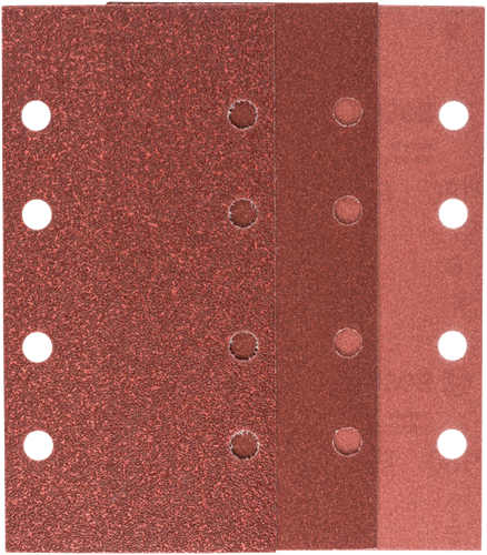 Chargez l'image dans la visionneuse de la galerie, Bosch accessoires schuurbladenset | 93x185mm | rw | 8 gaten | velc | 10-delig - 2609256a93
